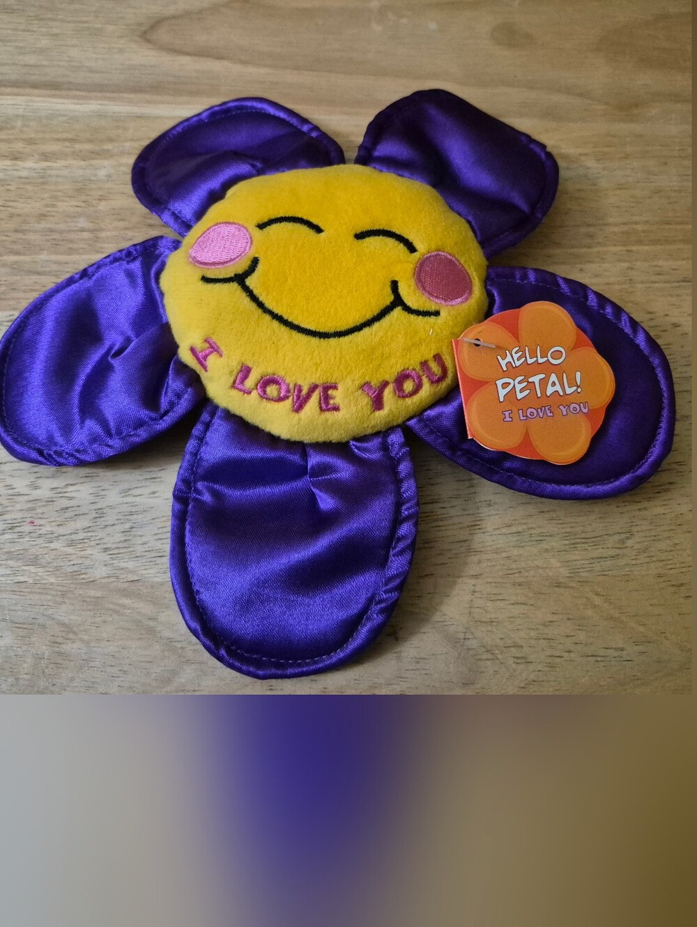 Vintage Skansen Giftware I Love You Flower New With Tags